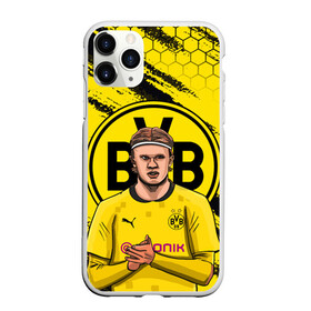 Чехол для iPhone 11 Pro матовый с принтом ЭРЛИНГ ХОЛАНД / ERLING HAALAND в Белгороде, Силикон |  | borussia | erling braut haaland | football | sport | uefa | боруссия | сборная норвегии. | спорт | уефа | футбол | эрлинг холанд