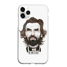 Чехол для iPhone 11 Pro матовый с принтом Андреа Пирло в Белгороде, Силикон |  | andrea pirlo | fc juventus | андреа пирло | итальянский | тренер | фк ювентус | футболист