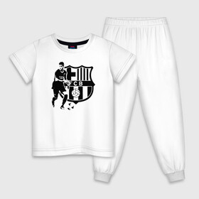 Детская пижама хлопок с принтом Неймар Джуниор Барселона в Белгороде, 100% хлопок |  брюки и футболка прямого кроя, без карманов, на брюках мягкая резинка на поясе и по низу штанин
 | brazil | champions | fifa | junior | neymar | neymar jr | paris saint germain | psg | uefa | бразилия | джуниор | младший | наймар | неймар | пари сен жермен | петух | псж | сборная бразилии | уефа | фифа | футбик | футбол 