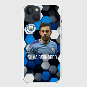 Чехол для iPhone 13 с принтом Silva Bernardo Манчестер Сити в Белгороде,  |  | manchester city | бернарду силва | манчестер сити | сборная португалии | футбол | футболист