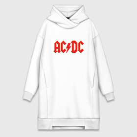 Платье-худи хлопок с принтом AC DC в Белгороде,  |  | ac | ac dc | ac|dc | angus young | dc. logo | hard | rock | ангус янг | логотип