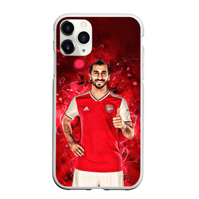 Чехол для iPhone 11 Pro Max матовый с принтом Генрих Футбол в Белгороде, Силикон |  | henrikh mkhitaryan | roma | генрих мхитарян | рома | фк | футбол | футбольный клуб