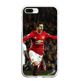 Чехол для iPhone 7Plus/8 Plus матовый с принтом Henrikh Mkhitaryan в Белгороде, Силикон | Область печати: задняя сторона чехла, без боковых панелей | henrikh mkhitaryan | roma | генрих мхитарян | рома | фк | футбол | футбольный клуб