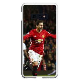 Чехол для Samsung S10E с принтом Henrikh Mkhitaryan в Белгороде, Силикон | Область печати: задняя сторона чехла, без боковых панелей | henrikh mkhitaryan | roma | генрих мхитарян | рома | фк | футбол | футбольный клуб