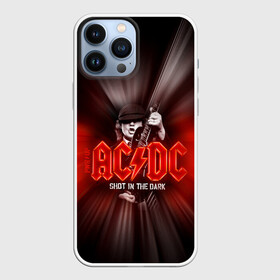 Чехол для iPhone 13 Pro Max с принтом AC DC: Angus Young в Белгороде,  |  | Тематика изображения на принте: ac | ac dc | ac|dc | angus young | dc. logo | hard | rock | ангус янг | логотип