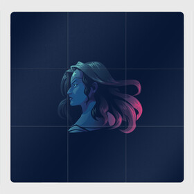 Магнитный плакат 3Х3 с принтом Амазонка в Белгороде, Полимерный материал с магнитным слоем | 9 деталей размером 9*9 см | Тематика изображения на принте: dc | амазонка | женщина | комиксы | чудо женщина