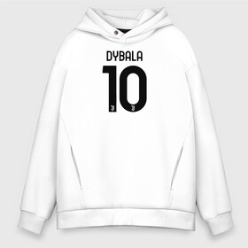 Мужское худи Oversize хлопок с принтом Dybala 10 номер Ювентус в Белгороде, френч-терри — 70% хлопок, 30% полиэстер. Мягкий теплый начес внутри —100% хлопок | боковые карманы, эластичные манжеты и нижняя кромка, капюшон на магнитной кнопке | 10 | ac milan | champions | fifa | juve | juventus | juvi | paulo dybala | soccer | uefa | дубала | лига чемпионов | номер | пауло дибала | сборная аргентины | спорт | уефа | фифа | фк | футбол | футболист | футбольный клуб | 