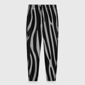 Мужские брюки 3D с принтом Zebra Camouflage в Белгороде, 100% полиэстер | манжеты по низу, эластичный пояс регулируется шнурком, по бокам два кармана без застежек, внутренняя часть кармана из мелкой сетки | Тематика изображения на принте: animal | blackandwhite | camouflage | stripes | zebra