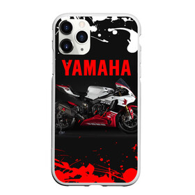 Чехол для iPhone 11 Pro матовый с принтом YAMAHA [004] в Белгороде, Силикон |  | Тематика изображения на принте: moto | yamaha | мотоцикл | ямана | ямаха