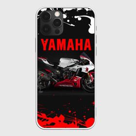 Чехол для iPhone 12 Pro Max с принтом YAMAHA [004] в Белгороде, Силикон |  | Тематика изображения на принте: moto | yamaha | мотоцикл | ямана | ямаха