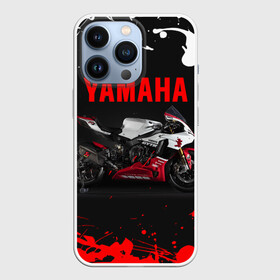 Чехол для iPhone 13 Pro с принтом YAMAHA [004] в Белгороде,  |  | moto | yamaha | мотоцикл | ямана | ямаха