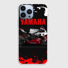 Чехол для iPhone 13 Pro Max с принтом YAMAHA [004] в Белгороде,  |  | Тематика изображения на принте: moto | yamaha | мотоцикл | ямана | ямаха