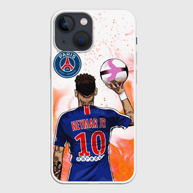 Чехол для iPhone 13 mini с принтом НЕЙМАР   NEYMAR   ПСЖ в Белгороде,  |  | football | neymar | paris saint germain football club | sport | uefa | неймар | неймар да силва сантос жуниор | пари сен жермен | псж | сборная бразилии | спорт | уефа. | футбол