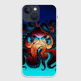 Чехол для iPhone 13 mini с принтом Кракен | Octopus в Белгороде,  |  | animal | beast | kraken | monster | ocean | octopus | sea | water | waves | вода | волны | животные | звери | кракен | монстр | море | океан | осьминог | рыбы | щупальца