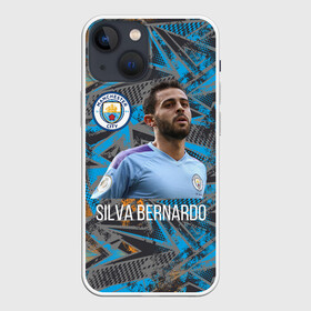 Чехол для iPhone 13 mini с принтом Silva Bernardo Манчестер Сити в Белгороде,  |  | manchester city | бернарду силва | манчестер сити | сборная португалии | футбол | футболист