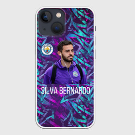 Чехол для iPhone 13 mini с принтом Silva Bernardo Манчестер Сити в Белгороде,  |  | manchester city | бернарду силва | манчестер сити | сборная португалии | футбол | футболист