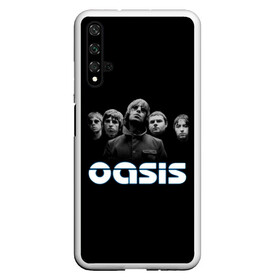 Чехол для Honor 20 с принтом OASIS в Белгороде, Силикон | Область печати: задняя сторона чехла, без боковых панелей | группы | музыка | оазис | рок