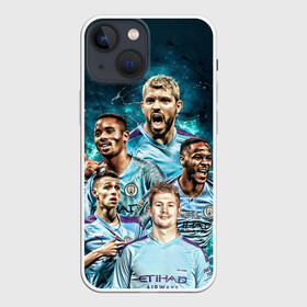 Чехол для iPhone 13 mini с принтом Манчестер Сити Серхио Агуэро в Белгороде,  |  | sergio aguero | аргентина | манчестер | манчестер сити | фк | футбол | футбольный клуб