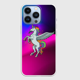 Чехол для iPhone 13 Pro с принтом Единорог | Unicorn (Z) в Белгороде,  |  | unicorn | unicornis | вымышленное существо | единорог | инрог | каркаданн | мифическое существо | моноцерос | нарвал | радужное | радужный | существо