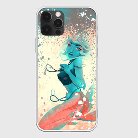 Чехол для iPhone 12 Pro Max с принтом Русалочка | Mermaid (Z) в Белгороде, Силикон |  | mermaid | naiad | nymph | rusalka | ведява | водяница | восточнославянская мифология | дух | лесовица | мифология | морская дева | нимфа | русал | русалии | русалка | русалочка | ундина | фараонка