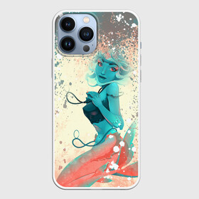 Чехол для iPhone 13 Pro Max с принтом Русалочка | Mermaid (Z) в Белгороде,  |  | mermaid | naiad | nymph | rusalka | ведява | водяница | восточнославянская мифология | дух | лесовица | мифология | морская дева | нимфа | русал | русалии | русалка | русалочка | ундина | фараонка