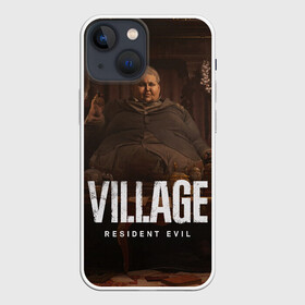 Чехол для iPhone 13 mini с принтом RESIDENT EVIL VILLAGE в Белгороде,  |  | resident evil | resident evil 8 village | village | вампиры | димитреску | леди | резидент | эвил