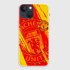 Чехол для iPhone 13 mini с принтом МАНЧЕСТЕР   MANCHESTER UNITED в Белгороде,  |  | football | manchester united football club | sport | uefa | английская премьер лига | лига финал | манчестер юнайтед | матч. | спорт | уефа | финал | футбол