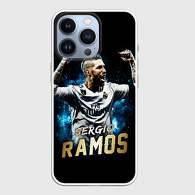 Чехол для iPhone 13 Pro с принтом Серхио Рамос, Реал Мадрид в Белгороде,  |  | sergio ramos | sr4 | номер 4 | реал мадрид | сборная испании | серхио рамос | футбол | футболист