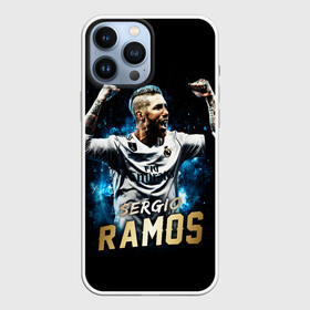 Чехол для iPhone 13 Pro Max с принтом Серхио Рамос, Реал Мадрид в Белгороде,  |  | sergio ramos | sr4 | номер 4 | реал мадрид | сборная испании | серхио рамос | футбол | футболист