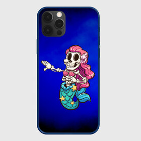 Чехол для iPhone 12 Pro с принтом Русалка скелет Mermaid skeleton в Белгороде, силикон | область печати: задняя сторона чехла, без боковых панелей | mermaid | naiad | nymph | rusalka | ведява | водяница | восточнославянская мифология | дух | лесовица | мифология | морская дева | нимфа | русал | русалии | русалка | русалочка | ундина | фараонка