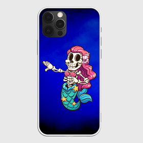 Чехол для iPhone 12 Pro Max с принтом Русалка скелет Mermaid skeleton в Белгороде, Силикон |  | mermaid | naiad | nymph | rusalka | ведява | водяница | восточнославянская мифология | дух | лесовица | мифология | морская дева | нимфа | русал | русалии | русалка | русалочка | ундина | фараонка