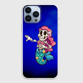 Чехол для iPhone 13 Pro Max с принтом Русалка скелет | Mermaid skeleton в Белгороде,  |  | mermaid | naiad | nymph | rusalka | ведява | водяница | восточнославянская мифология | дух | лесовица | мифология | морская дева | нимфа | русал | русалии | русалка | русалочка | ундина | фараонка