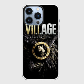 Чехол для iPhone 13 Pro с принтом Resident Evil: Village в Белгороде,  |  | resident evil village | деревня | игры | итан уинтерс | крылья | обитиель зла | перья | ужасы