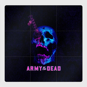 Магнитный плакат 3Х3 с принтом Армия мертвецов череп и кинжал в Белгороде, Полимерный материал с магнитным слоем | 9 деталей размером 9*9 см | Тематика изображения на принте: army of the dead | money | neon | netflix | star | walking dead | zombie | актер | алмазы | армия мертвецов | деньги | доллары | дракс | дэйв батиста | звезда | зомби | казино | кости | кровь | лас вегас | монеты | неон | нетфликс