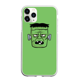 Чехол для iPhone 11 Pro Max матовый с принтом Зеленый Франкенштейн в Белгороде, Силикон |  | зеленый | монстр | фильмы | франкенштейн | чудовище | шрек