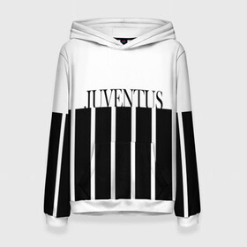 Женская толстовка 3D с принтом Juventus | Tee Black and White (2021/22) в Белгороде, 100% полиэстер  | двухслойный капюшон со шнурком для регулировки, мягкие манжеты на рукавах и по низу толстовки, спереди карман-кенгуру с мягким внутренним слоем. | 0x000000123 | juve | juventus | ronaldo | криштьяно | роналдо | юве | ювентус