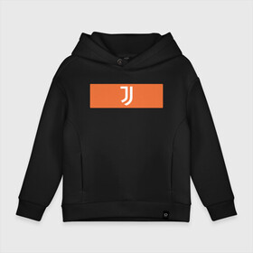 Детское худи Oversize хлопок с принтом Juventus | Tee Cut & Sew (2021 в Белгороде, френч-терри — 70% хлопок, 30% полиэстер. Мягкий теплый начес внутри —100% хлопок | боковые карманы, эластичные манжеты и нижняя кромка, капюшон на магнитной кнопке | 0x000000123 | juve | juventus | ronaldo | криштьяно | роналдо | юве | ювентус