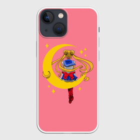 Чехол для iPhone 13 mini с принтом Sailor Moon в Белгороде,  |  | ami | chibiusa | haruka | hotaru | makoto | minako | moon | rei | sailor | usagi | ами | артемис | венера | луна | макото | марс | меркурий | минако | мичиру | момару | мун | плутон | принц | рэй | сатурн | сейлор | серенити | сецуна 