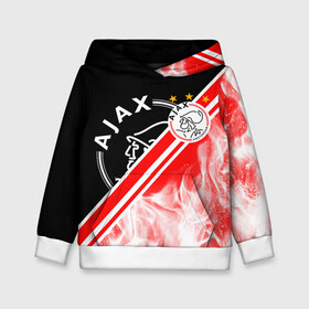 Детская толстовка 3D с принтом FC AJAX AMSTERDAM / ФК АЯКС в Белгороде, 100% полиэстер | двухслойный капюшон со шнурком для регулировки, мягкие манжеты на рукавах и по низу толстовки, спереди карман-кенгуру с мягким внутренним слоем | ajax amsterdam | fifa | football | football club. | sport | uefa | английская премьер лига | аякс амстердам | лига финал | матч | спорт | уефа | финал | фифа | футбол | футбольный клуб