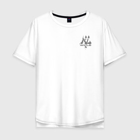 Мужская футболка хлопок Oversize с принтом Wille evangelion в Белгороде, 100% хлопок | свободный крой, круглый ворот, “спинка” длиннее передней части | Тематика изображения на принте: wille | вилли | евангелион