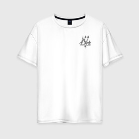 Женская футболка хлопок Oversize с принтом Wille evangelion в Белгороде, 100% хлопок | свободный крой, круглый ворот, спущенный рукав, длина до линии бедер
 | wille | вилли | евангелион