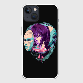 Чехол для iPhone 13 с принтом Мотоко Арт в Белгороде,  |  | anime | cyberpunk | ghost in the shell | аниме | анимэ | бато | дайсукэ арамаки | киберпанк | мото кусанаги | призрак в доспехах