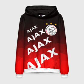 Мужская толстовка 3D с принтом FC AJAX AMSTERDAM / ФК АЯКС в Белгороде, 100% полиэстер | двухслойный капюшон со шнурком для регулировки, мягкие манжеты на рукавах и по низу толстовки, спереди карман-кенгуру с мягким внутренним слоем. | ajax amsterdam | fifa | football | football club. | sport | uefa | английская премьер лига | аякс амстердам | лига финал | матч | спорт | уефа | финал | фифа | футбол | футбольный клуб