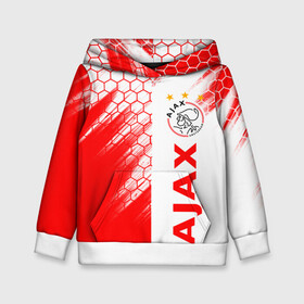 Детская толстовка 3D с принтом FC AJAX AMSTERDAM / ФК АЯКС в Белгороде, 100% полиэстер | двухслойный капюшон со шнурком для регулировки, мягкие манжеты на рукавах и по низу толстовки, спереди карман-кенгуру с мягким внутренним слоем | ajax amsterdam | fifa | football | football club. | sport | uefa | английская премьер лига | аякс амстердам | лига финал | матч | спорт | уефа | финал | фифа | футбол | футбольный клуб