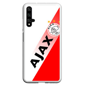 Чехол для Honor 20 с принтом FC AJAX AMSTERDAM / ФК АЯКС в Белгороде, Силикон | Область печати: задняя сторона чехла, без боковых панелей | ajax amsterdam | fifa | football | football club. | sport | uefa | английская премьер лига | аякс амстердам | лига финал | матч | спорт | уефа | финал | фифа | футбол | футбольный клуб