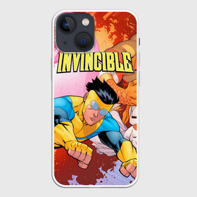 Чехол для iPhone 13 mini с принтом Неуязвимый (Invincible) в Белгороде,  |  | damien darkblood | invincible | дэмиен даркблад | мультсериал | непобедимый | неуязвимый