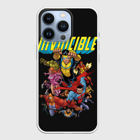 Чехол для iPhone 13 Pro с принтом Неуязвимый | Invincible в Белгороде,  |  | allen | atom | debbie | eve | girl | grayson | immortal | invincible | man | mark | monster | nolan | omni | атом | атомная | вильтрум | вильтрумит | воительница | грейсон | дебби | ева | костюм | марк | монстр | мэн | неуязвимый |