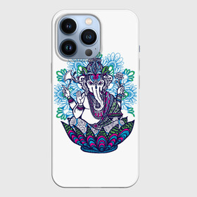 Чехол для iPhone 13 Pro с принтом Будда слон в Белгороде,  |  | будда | будды | буды | медитация | мир | радужные | руки | слон | слон будды | слоны | спокойствие | топор | туристам | хипи | хобот | хоппи | цветы