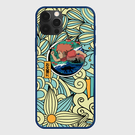 Чехол для iPhone 12 Pro с принтом Gake no ue no Ponyo в Белгороде, силикон | область печати: задняя сторона чехла, без боковых панелей | большая волна | волна | миядзаки | морская тематика | морское путешествие | океан | поньо | пучина моря | рыбка поньо на утёсе | рыбы боятся меня