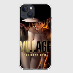 Чехол для iPhone 13 с принтом Resident Evil Village в Белгороде,  |  | resident evil village | survival horror | деревня | компьютерная игра | леди альсина димитреску | обитель зла | ужас выживания